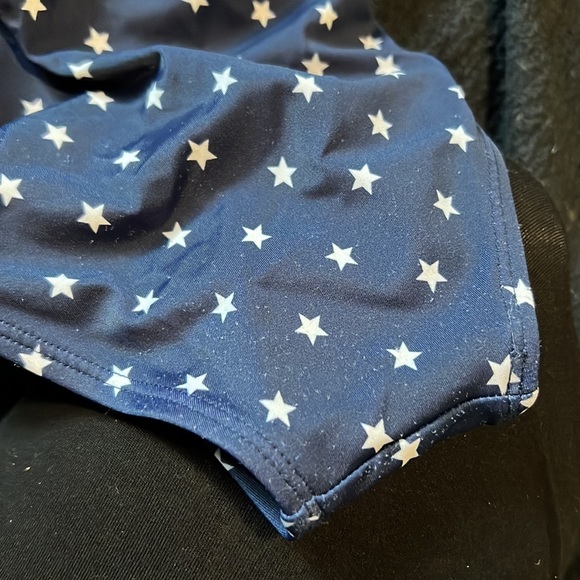 Janie and Jack Stars ruffle sleeve swim - Picture 5 of 5